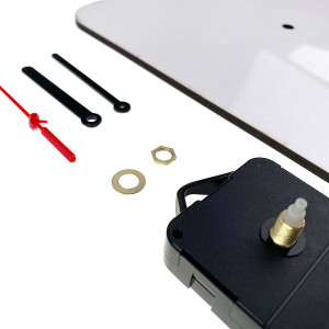 Ceas pentru sublimare lemn perete pătrat 228*228*6 mm. Photo 3