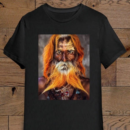 Tricou din bumbac hindus yoga