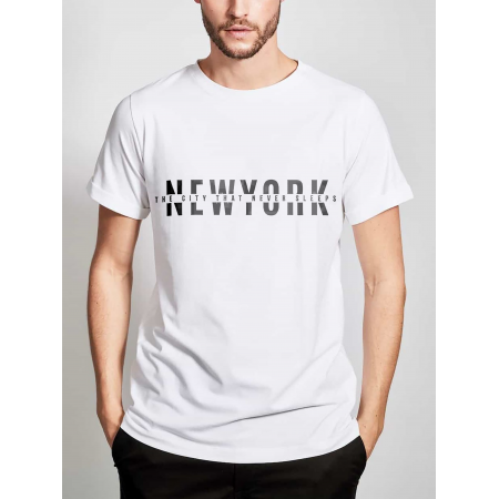 Tricou din bumbac New York