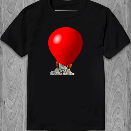 Tricou din bumbac de artă Pennywise
