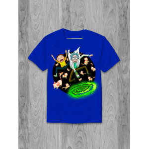 Tricou Rick și Morty cu pisici. Photo 2