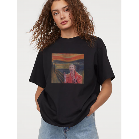 Tricou Friends - Edvard Munch Creek bumbac