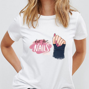 Tricou Dar mai întâi, unghii Dar mai întâi, unghii