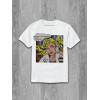 Tricou L-am văzut pe fostul tău, atât de înfricoșător! bumbac