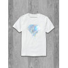 Tricou din bumbac Diamante
