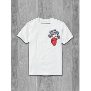 Tricou Flori din inimă