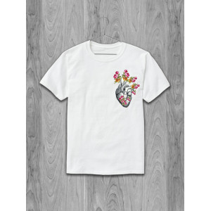 Tricou Inimă și trandafiri
