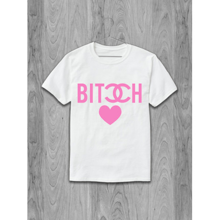 Tricou din bumbac cățea
