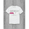 Tricou de Valentine's day loading bumbac