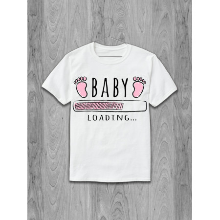 Tricou pentru femei insarcinate Incarcare bebelusi de inalta calitate