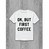 Tricou Ok, dar mai întâi bumbac cafea