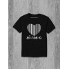 Te iubesc tricou. bumbac