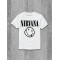 Tricou cu logo Nirvana. Photo 1