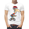 Tricou din bumbac Cyclist art-meme