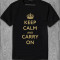 Păstrează-te calm și continuă cu tricou. Photo 1