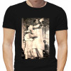 Tricou pentru tineret Vishnudevananda Saraswati Gira Liquid Photo - Yoga Bumbac
