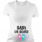 Tricou pentru gravide Bebeluș la bord. Photo 1