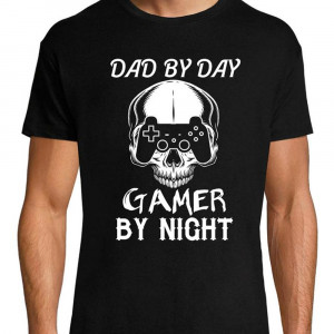Tricou bărbați Dad by dad. Jucător noaptea