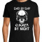 Tricou bărbați Dad by dad. Jucător noaptea. Photo 1