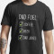 Tricou bărbați Dad fuel: cafea, bere, glume cu tata. Photo 1