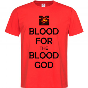 Tricou Blood For The Blood God - Simbolul lui Khorne