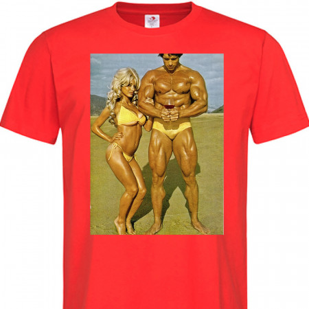 Tricou Arnold Schwarzenegger din bumbac