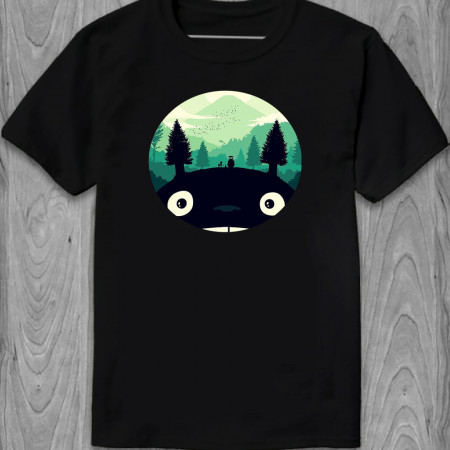 Tricou din bumbac Totoro