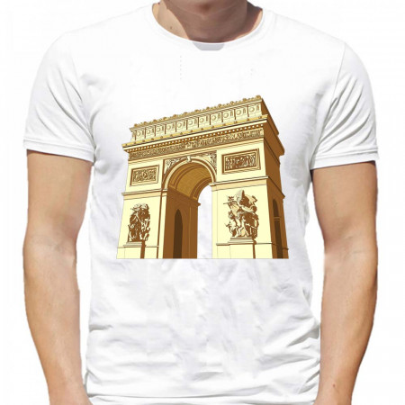 Tricou din bumbac Arc de Triomphe