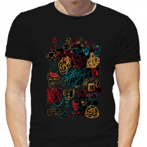 Tricou Abstraction