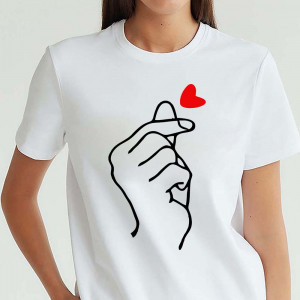 Tricou Mână cu inimă