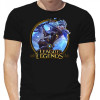 Tricou din bumbac cu insignă League of Legends