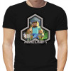 Tricou joc video Minecraft din bumbac