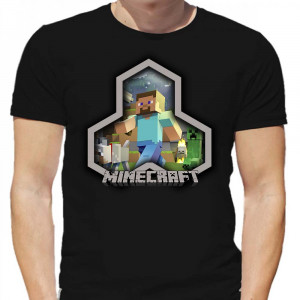  Tricou joc video Minecraft