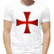 Tricou cu steag Templier. Photo 1