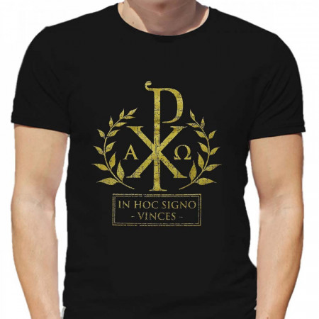 Tricou In hoc signo Vinces bumbac
