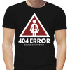 Tricou din bumbac 404 Error pentru bărbați și femei