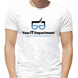 Tricou Asistența departamentului dumneavoastră IT fără costuri generale