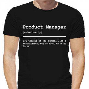 Tricou de manager de produs