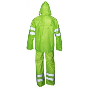 Costum de ploaie (JACHETA + PANTALONI) cu acoperire PVC BELFAST Sizam. Photo 2
