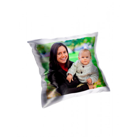  Perna patrata fara margini si volan (satin 35*35 cm) cu imprimeul tau