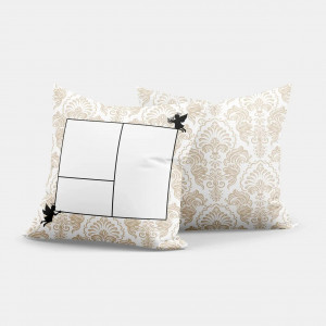 Pernă-colaj decorativ pentru sublimare cu imprimeu S3D001