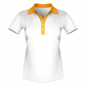 Tricou polo dama pentru sublimare. Photo 3